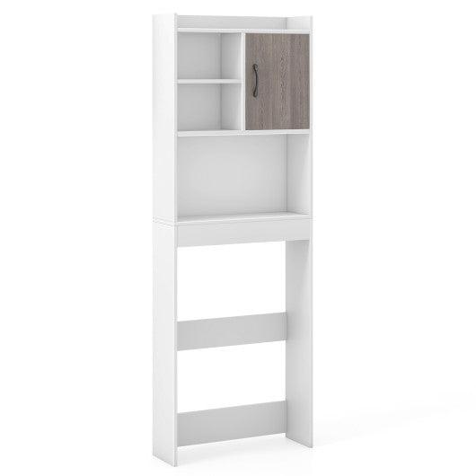 4-Tier Space-saving Toilet Sorage Cabinet with Open Shelves at Set Shop and Smile