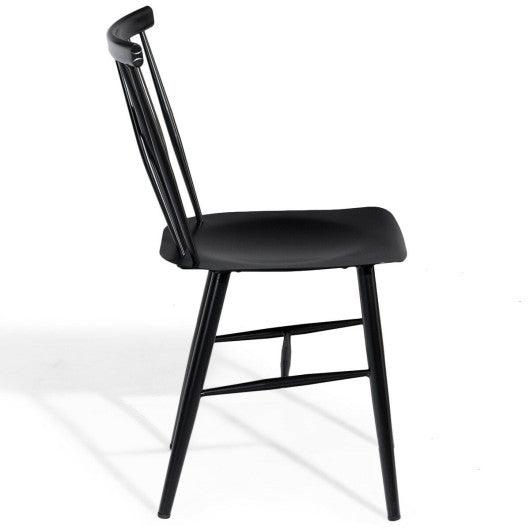 Set of 2 Modern Dining Chairs with Backrest at Set Shop and Smile