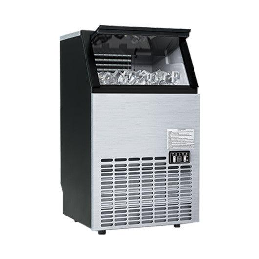 Portable Built-In Stainless Steel Commercial Ice Maker at Set Shop and Smile