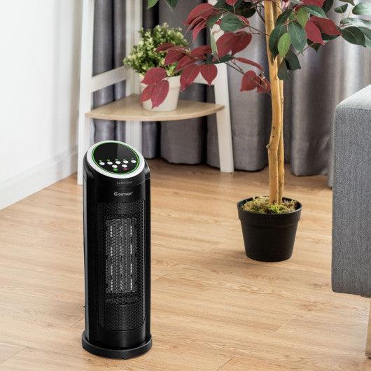 1500 W LED Portable Oscillating PTC Ceramic Space Heater at Set Shop and Smile