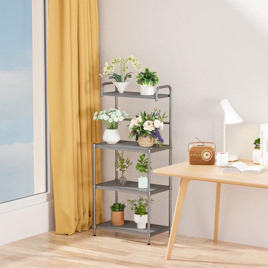 4-Tier Baker’s Rack Stand Shelves Kitchen Storage Rack Organizer at Set Shop and Smile