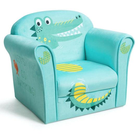 Kids Crocodile Armrest Upholstered Couch at Set Shop and Smile