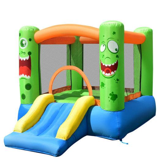 Inflatable Bounce House Jumper Castle Kid's Playhouse without Blower at Set Shop and Smile