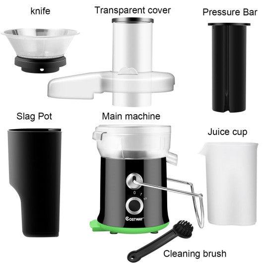 2 Speed Wide Mouth Fruit and Vegetable Centrifugal Electric Juicer at Set Shop and Smile