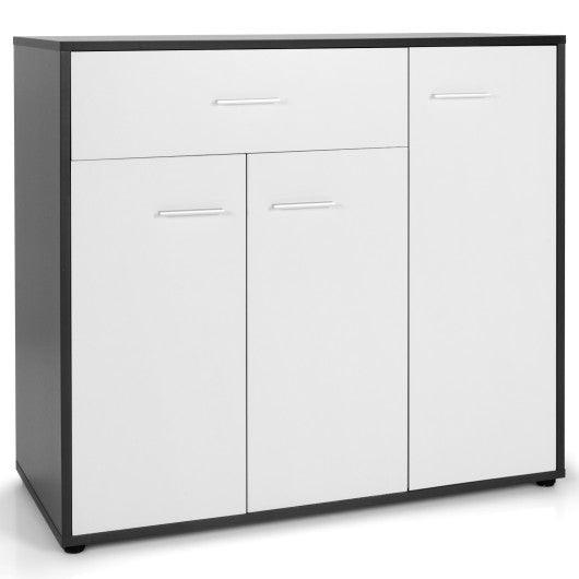 Buffet Sideboard Storage Cabinet with Spacious Table Top at Set Shop and Smile