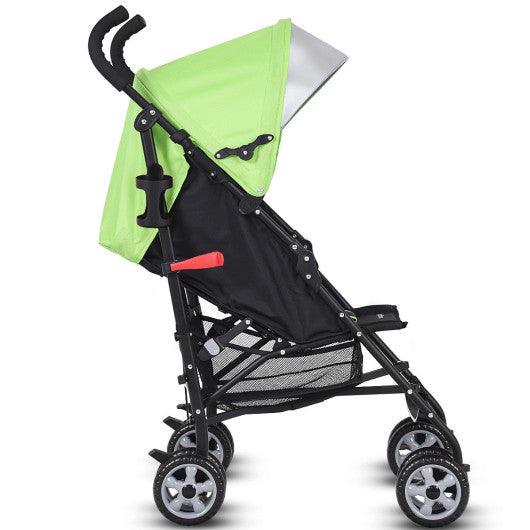 Folding Lightweight Baby Toddler Umbrella Travel Stroller-Green at Set Shop and Smile