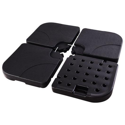 20 Inch Patio Offset Water Filled Plate Umbrella Base Sand at Set Shop and Smile