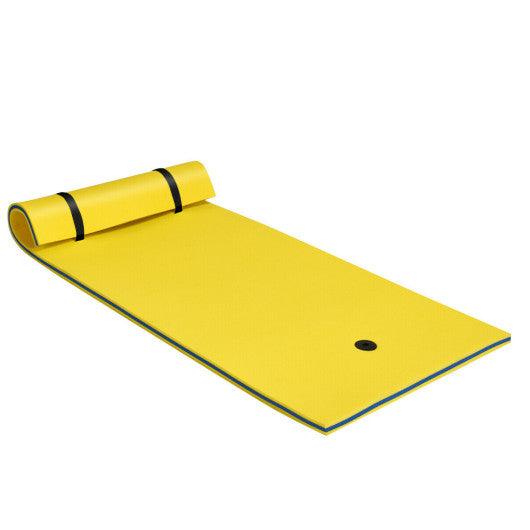 3-Layer Relaxing Tear-proof Water Mat-Yellow at Set Shop and Smile