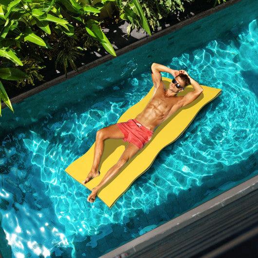 3-Layer Relaxing Tear-proof Water Mat-Yellow at Set Shop and Smile