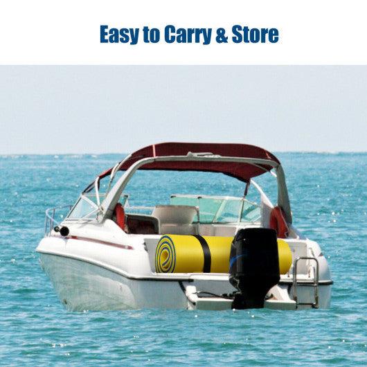 3-Layer Relaxing Tear-proof Water Mat-Yellow at Set Shop and Smile