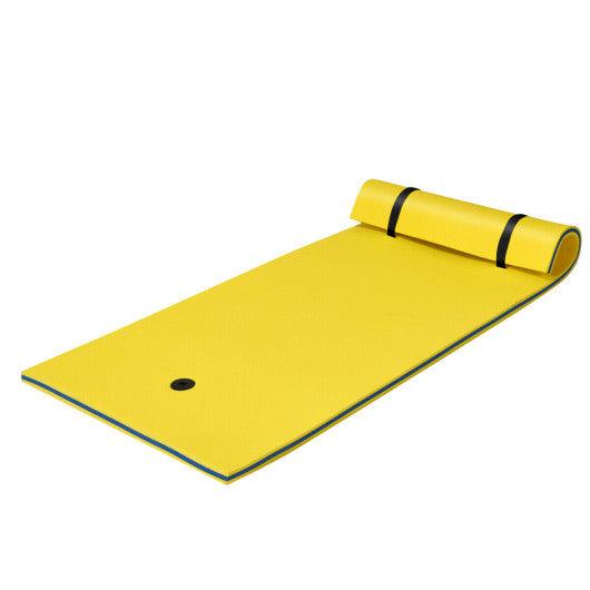 3-Layer Relaxing Tear-proof Water Mat-Yellow at Set Shop and Smile