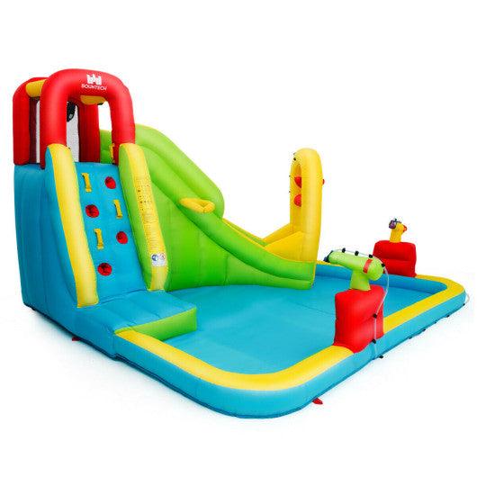 Outdoor Inflatable Water Bounce House with 480W Blower at Set Shop and Smile