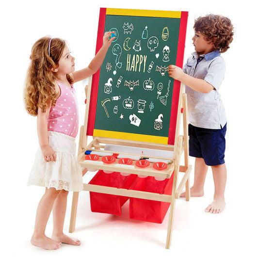 Flip-Over Double-Sided Kids Art Easel at Set Shop and Smile