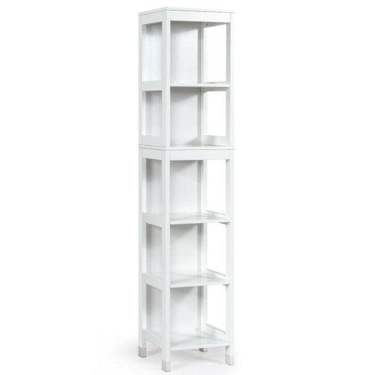 5-Tier Multifunctional Bathroom Floor Cabine Storage with 2 Drawers at Set Shop and Smile