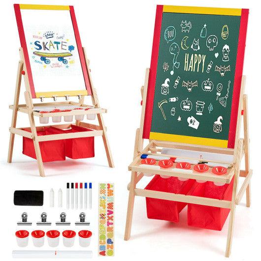Flip-Over Double-Sided Kids Art Easel at Set Shop and Smile