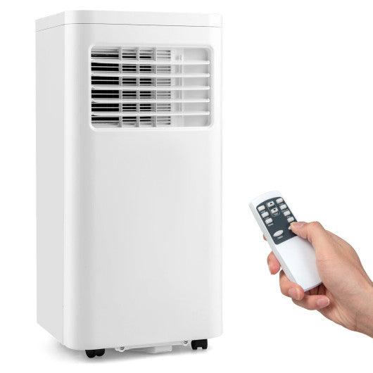 8000 BTU(Ashrae) Portable Air Conditioner Cools 250 Sq.Ft-5000 BTU at Set Shop and Smile
