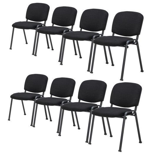 Office Chair with Metal Frame and Padded Cushions for Conference Room-Set of 5 at Set Shop and Smile