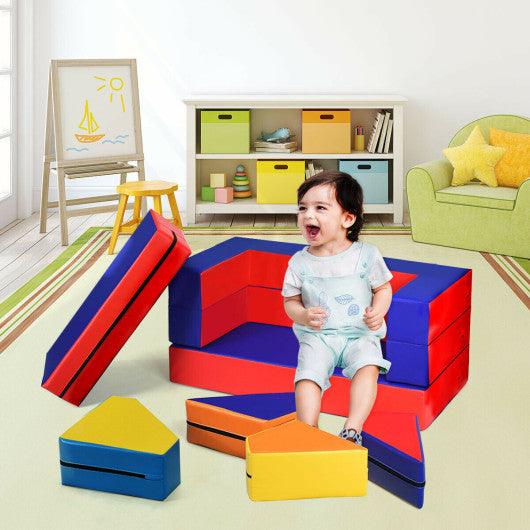 4-in-1 Crawl Climb Foam Shapes Toddler Kids Playset at Set Shop and Smile