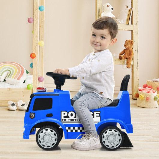 Mercedes Benz Kids Ride On Push Licensed Police Car-Blue at Set Shop and Smile