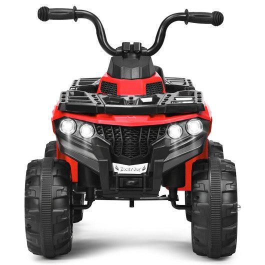 6V Battery Powered Kids Electric Ride on ATV-Red at Set Shop and Smile