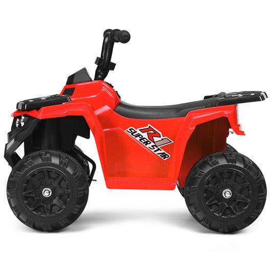 6V Battery Powered Kids Electric Ride on ATV-Red at Set Shop and Smile